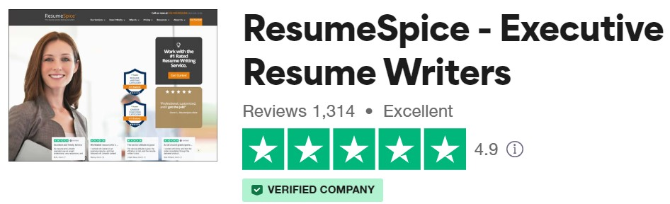 ResumeSpice TrustPilot Reviews