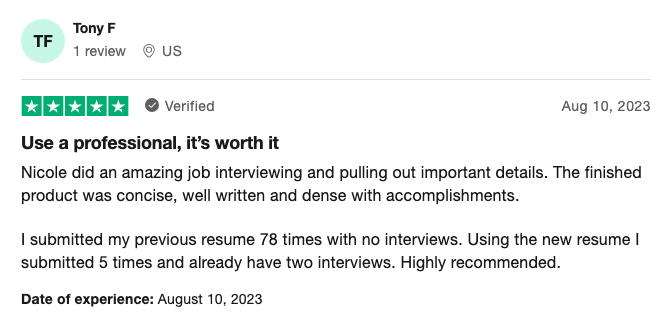 Resumespice Online Resume Writing Review - Resumespice Resumespice Online Resume Writing Review