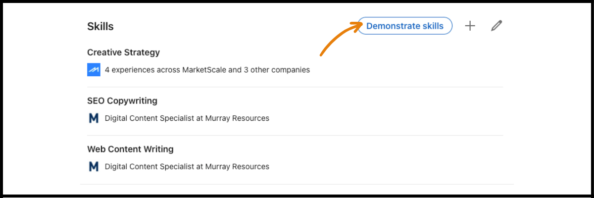 How to Showcase Your Skills on Linkedin