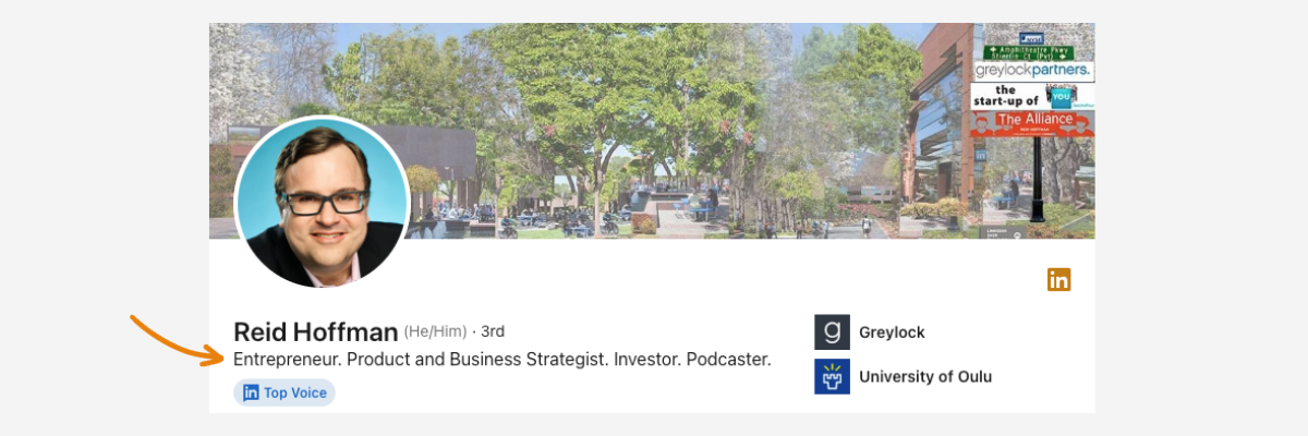 Examples of an Impactful Headlines for Your Linkedin Profile 